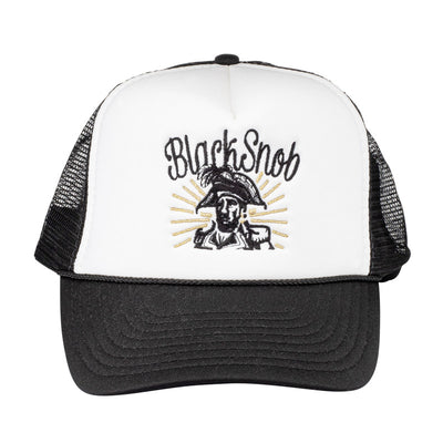 Black Snob Trucker Hat - Black Snob Haitian-Caribbean Apparel